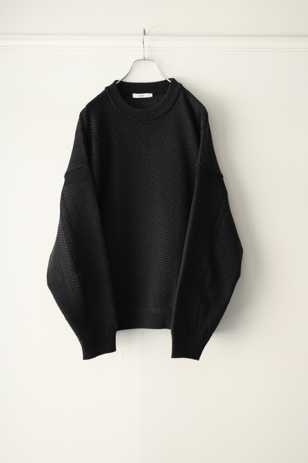 YASHIKI - Yunagi Knit [BLACK]