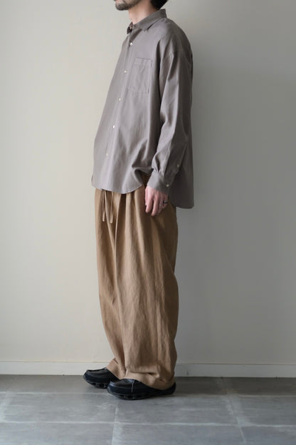 Blanc YM (ブランワイエム) - Soft Oxford Wide Shirts
