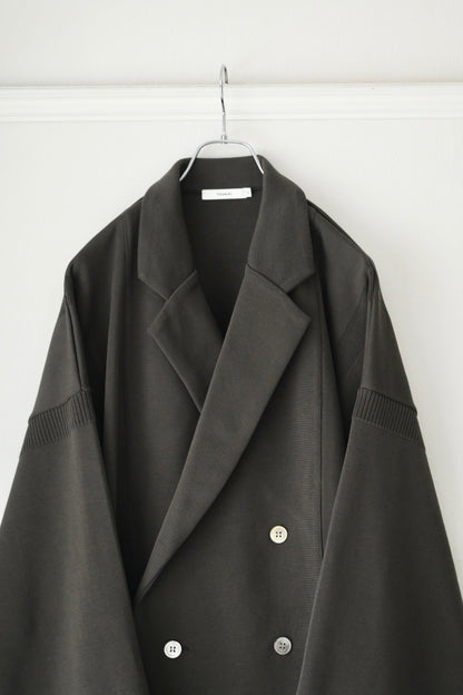 YASHIKI (ヤシキ) - Seion Short Double Jacket [DARK-OLIVE]