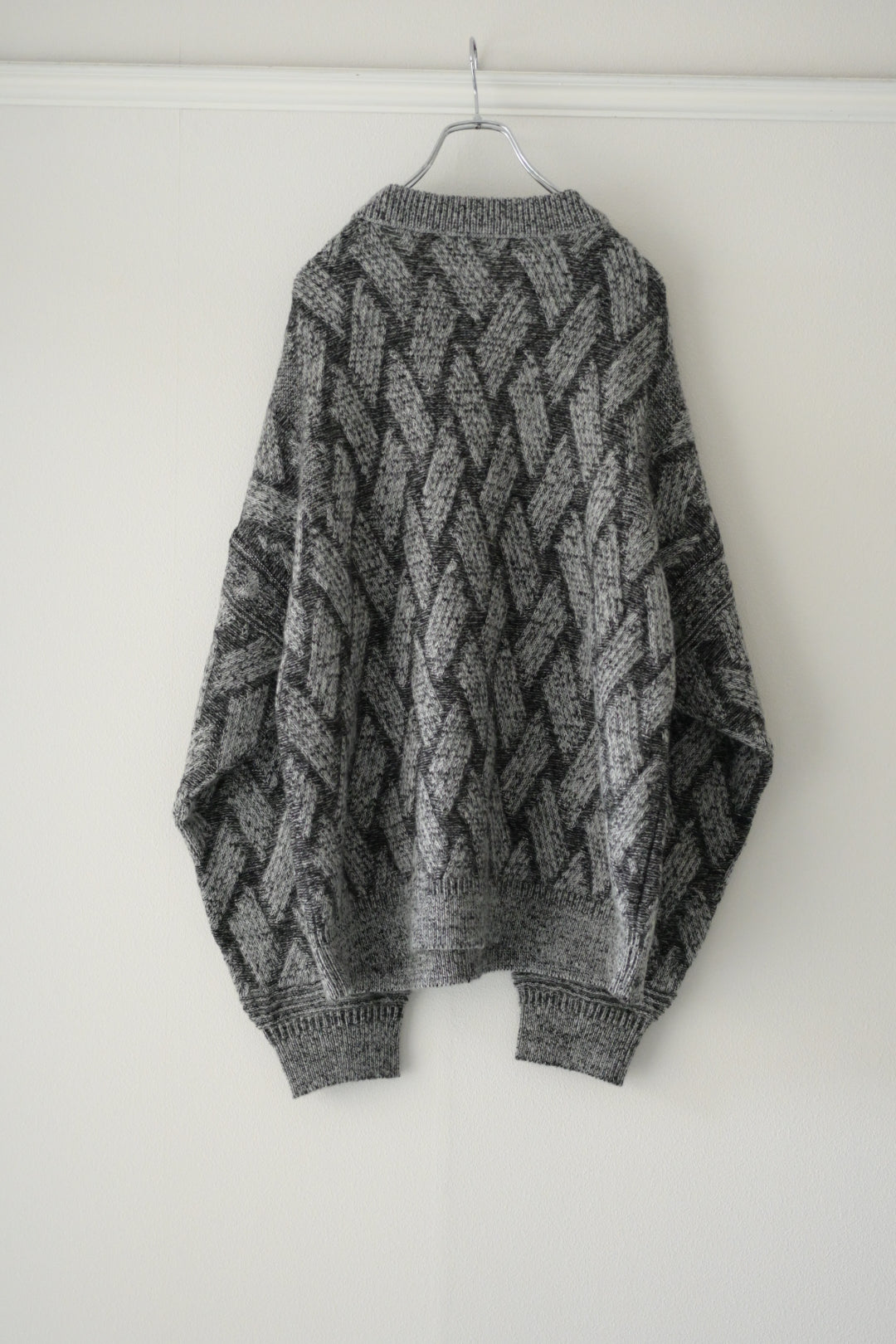 YASHIKI - Ochiba mohair Knit [MIX-GRAY]
