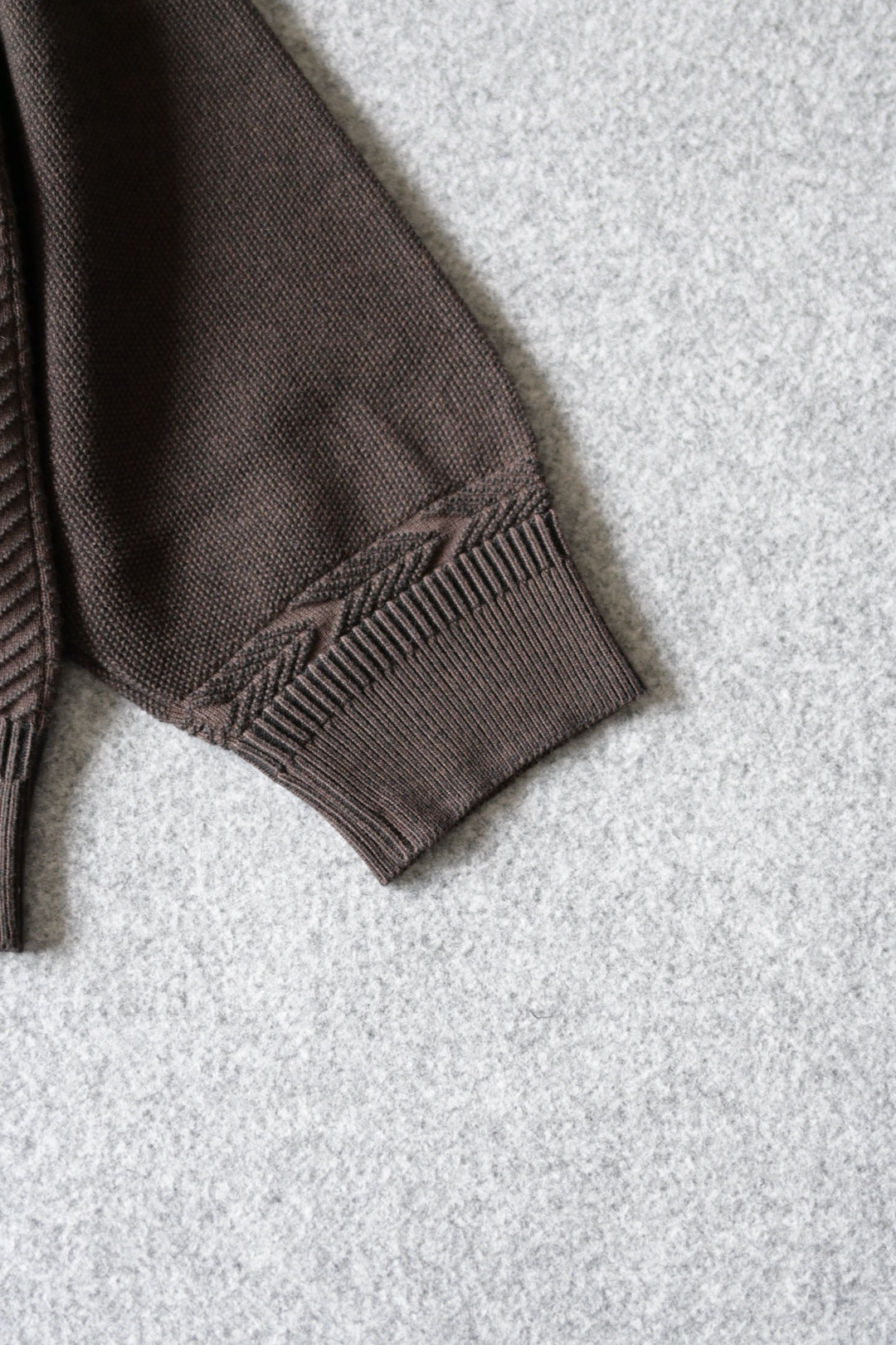 YASHIKI - Kokuu Collar Cardigan [BROWN]