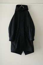 Yamauchi - Shield Cotton Cloth, 3way, Docking Military Coat
