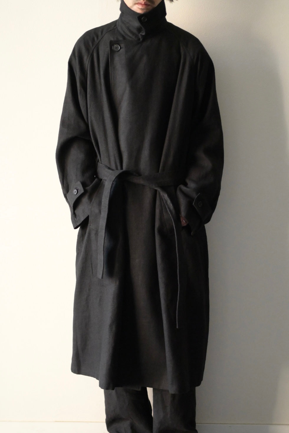 Blanc YM - Hemp Oversize Coat
