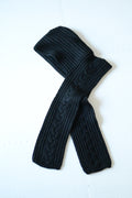 YASHIKI - Kanya Hooded Scarf [BLACK]
