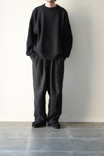 YASHIKI - Yunagi Knit [BLACK]