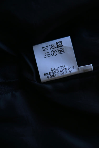 Blanc YM - HEMP OVERSIZE BALMACAN COAT