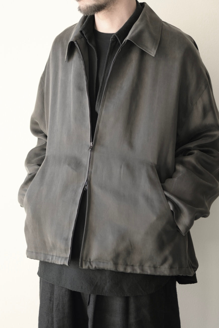 Blanc YM - Cupro Drizzer JKT