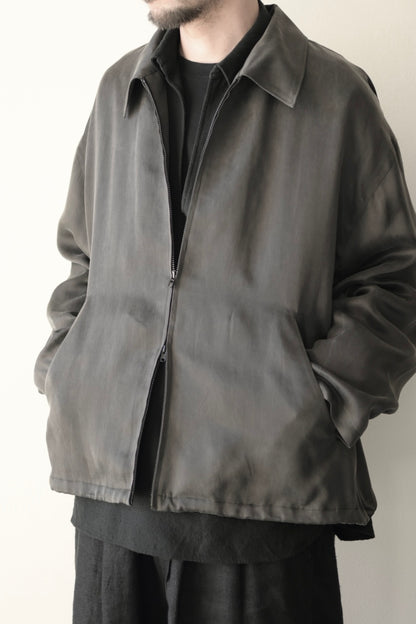 Blanc YM - Cupro Drizzer JKT