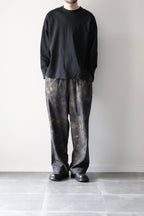 Yamauchi - Arimatsu Squeezed Vintage Silk Gaba Pajama Pants