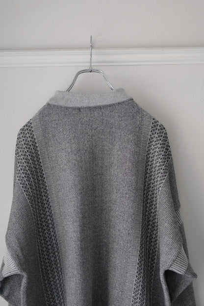 YASHIKI - Kanto Zip Polo [MIX-GRAY]