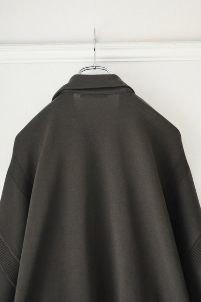 YASHIKI (ヤシキ) - Seion Short Double Jacket [DARK-OLIVE]