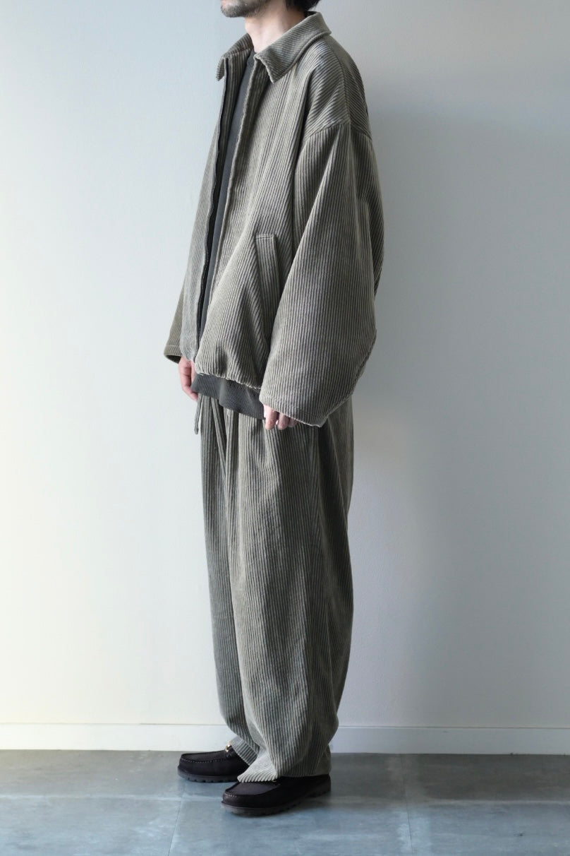 Blanc YM - Corduroy Relax Trousers