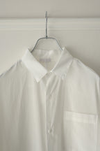 Blanc YM  - Superior Cotton Wide Shirts [White]