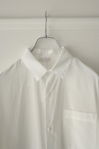 Blanc YM (ブランワイエム) - Superior Cotton Wide Shirts [White]