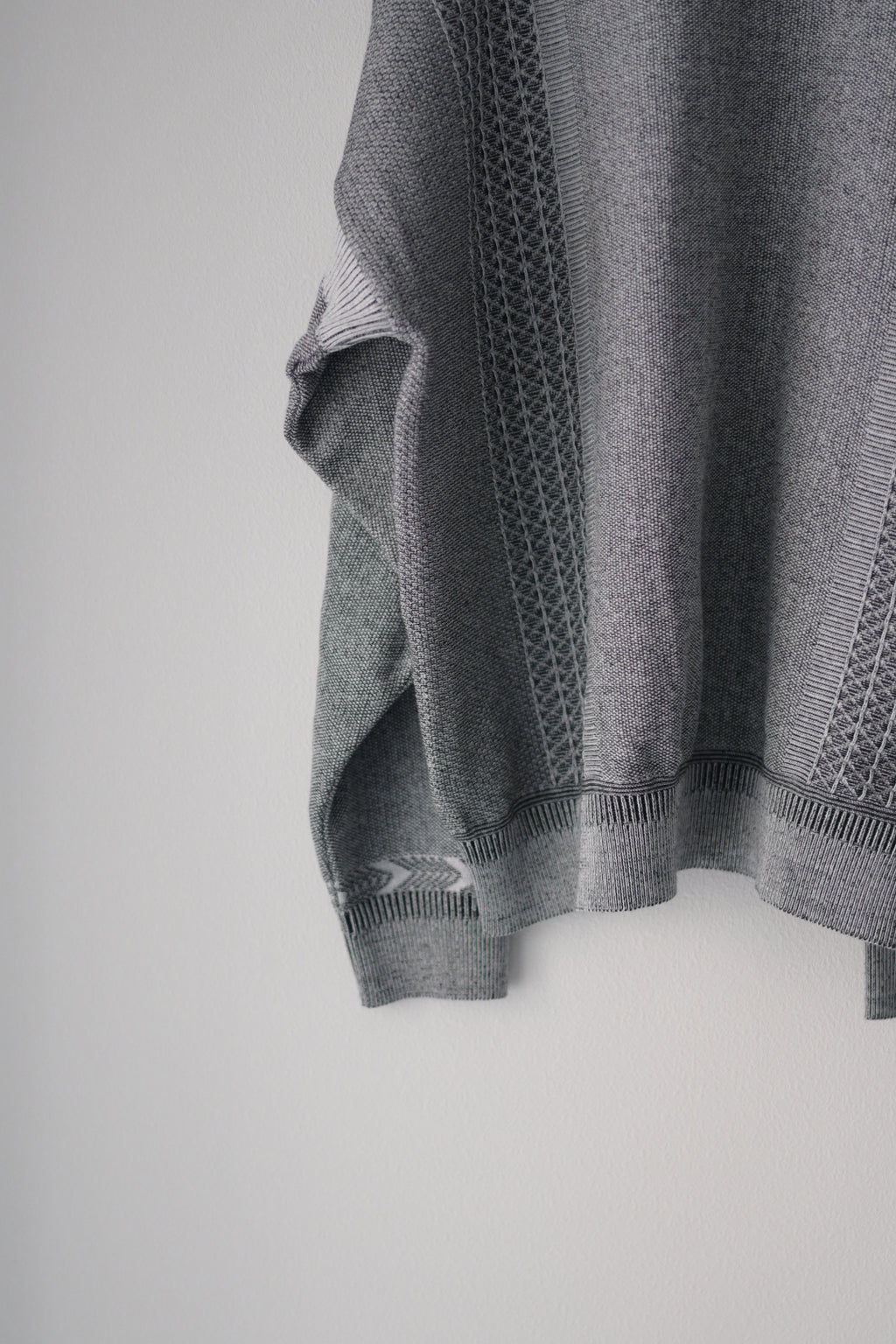 YASHIKI - Kanto Zip Polo [MIX-GRAY]