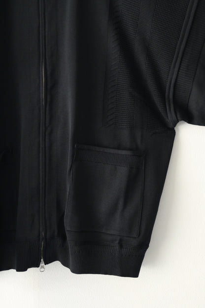 YASHIKI - Akiyo Zip Cardigan [BLACK]