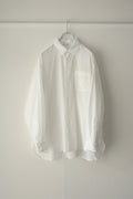 Blanc YM ブランワイエム Superior Cotton Wide Shirts White