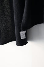 Blanc YM - Baby Alpaca Muffler [BLACK]