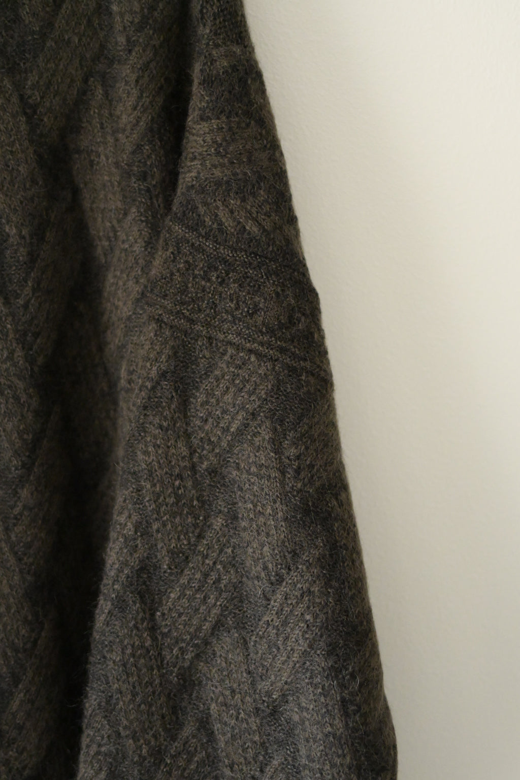 YASHIKI - Ochiba mohair Knit [OLIVE]