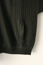 YASHIKI - Akiiro Drivers Knit [DARK-OLIVE]