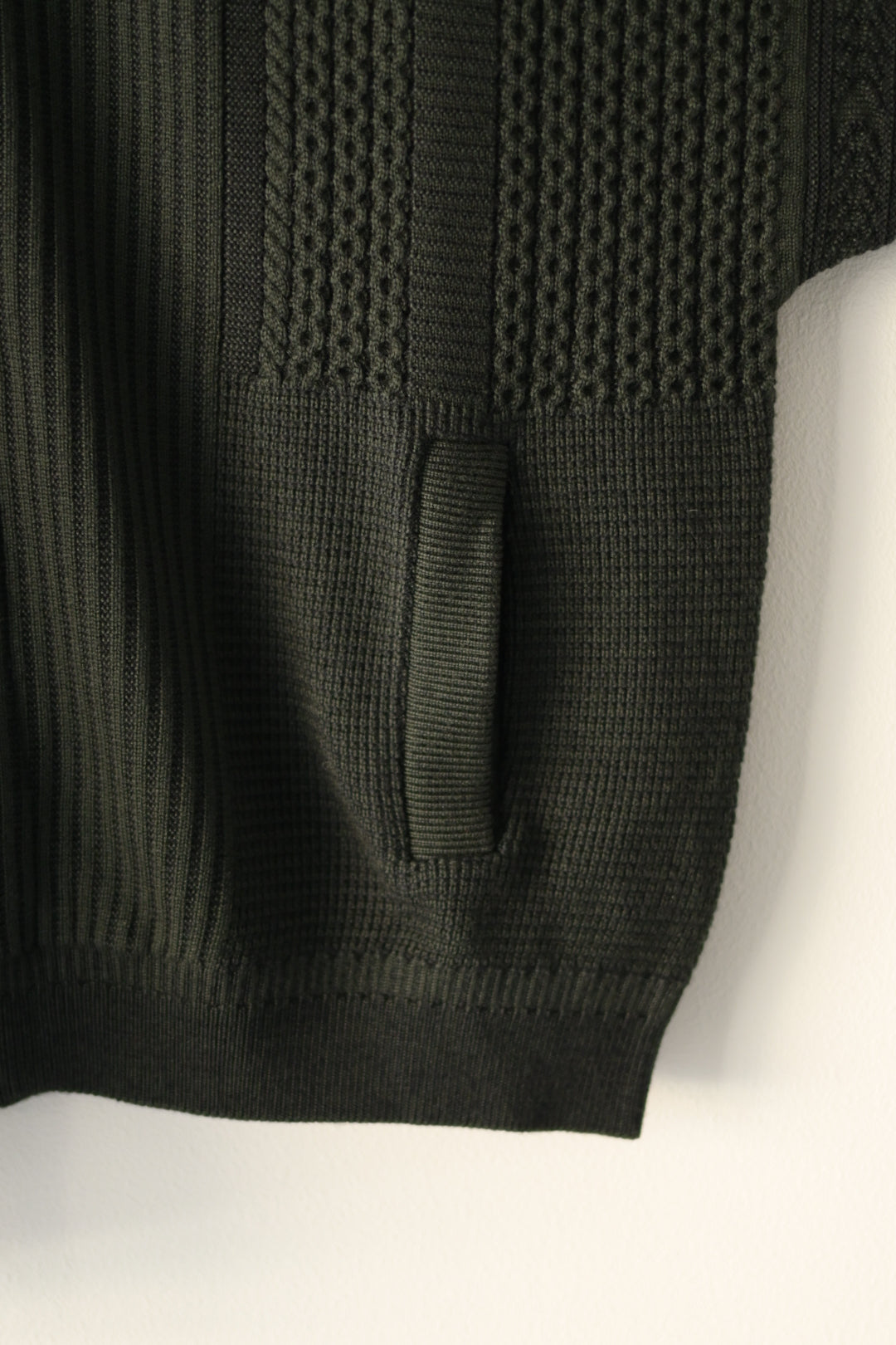 YASHIKI - Akiiro Drivers Knit [DARK-OLIVE]