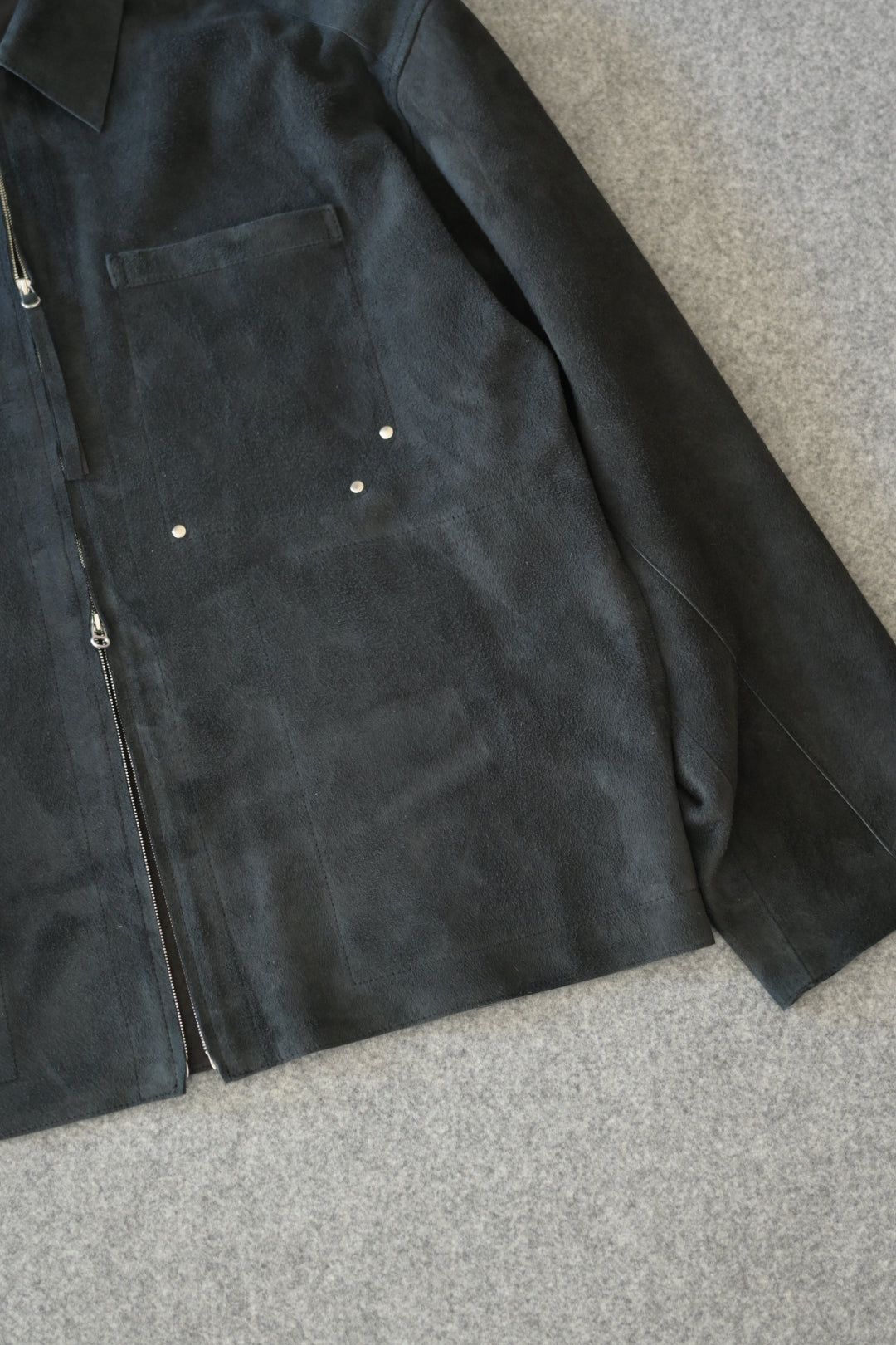 phebus - CASHMERE TOUCH SUEDE JACKET