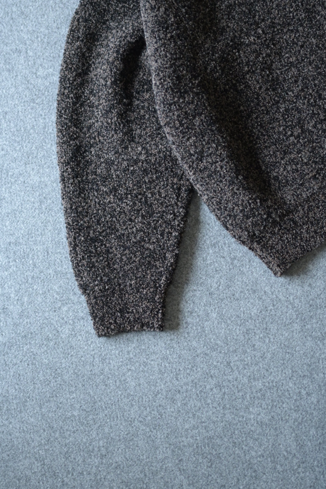 YASHIKI - Shusetsu Boucle Knit [BROWN]