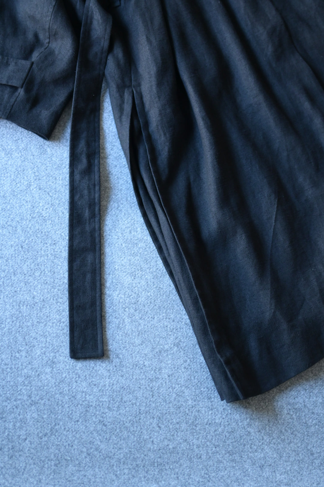 Blanc YM - HEMP OVERSIZE BALMACAN COAT