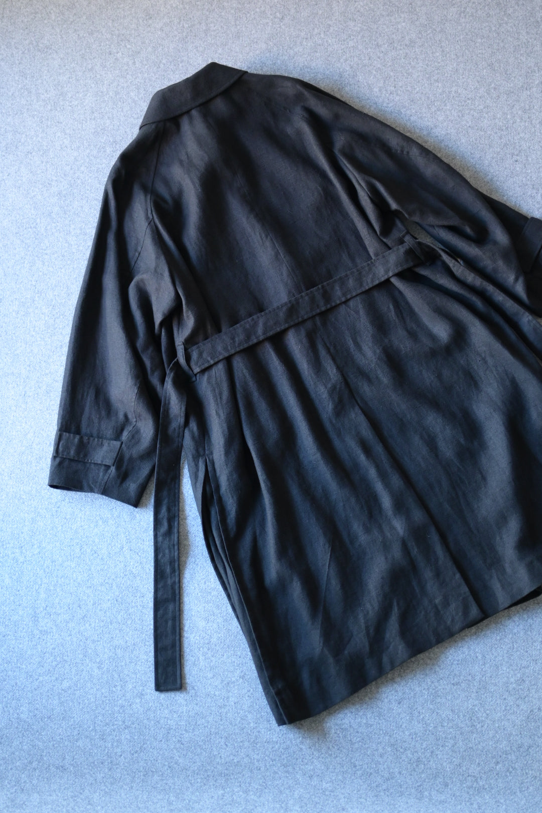 Blanc YM - HEMP OVERSIZE BALMACAN COAT