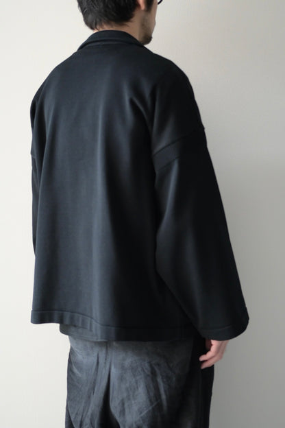 YASHIKI (ヤシキ) - Seion Short Double Jacket [BLACK]