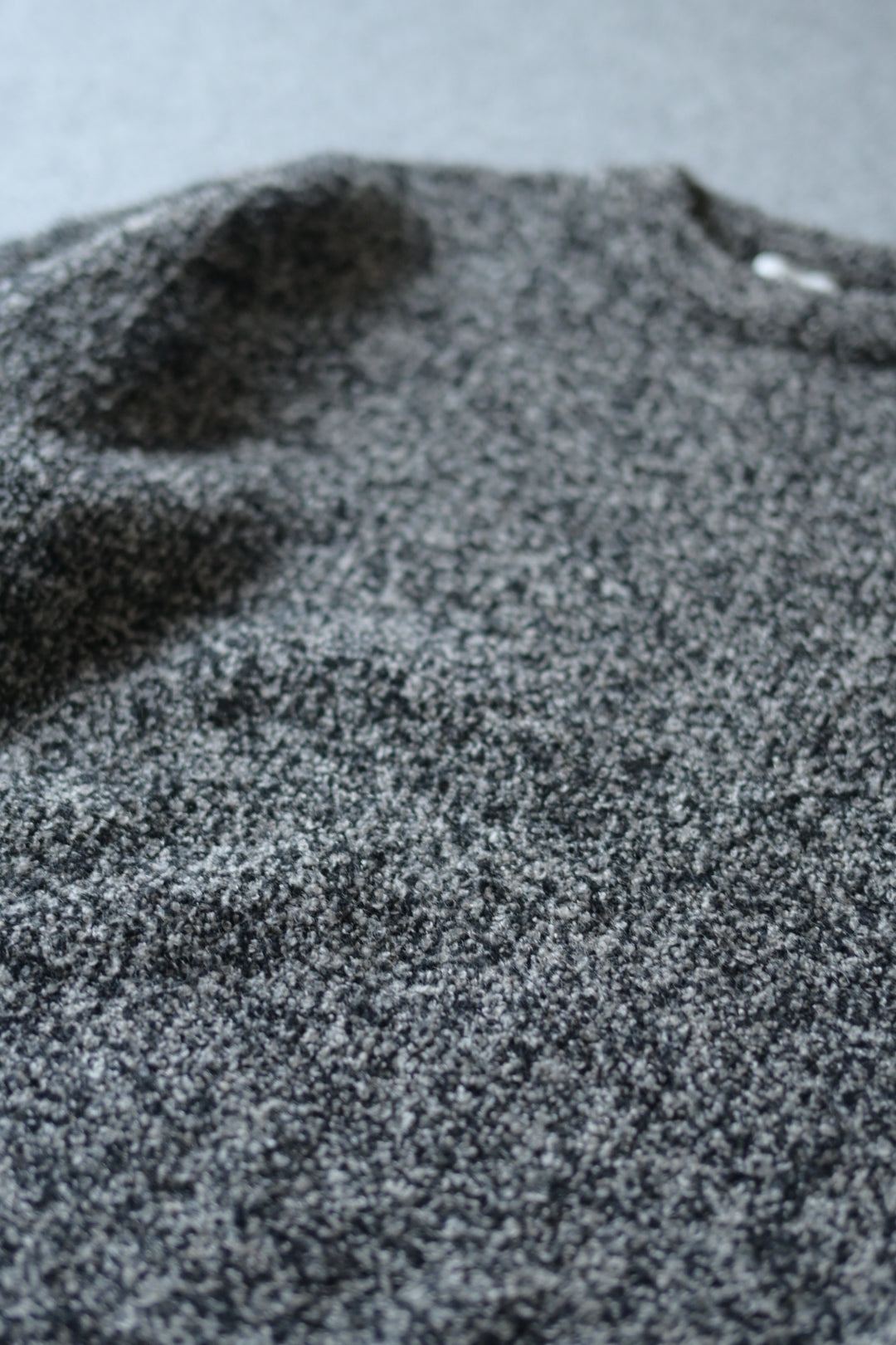 YASHIKI - Shusetsu Boucle Knit [MIX-GRAY]