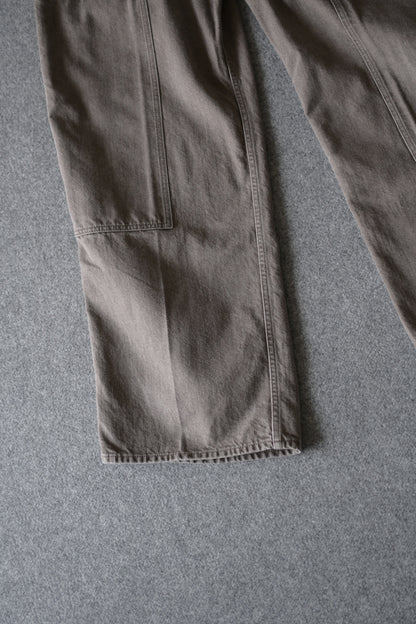 phebus - SULFUR DYE DENIM BELTED PANTS [GRAY]