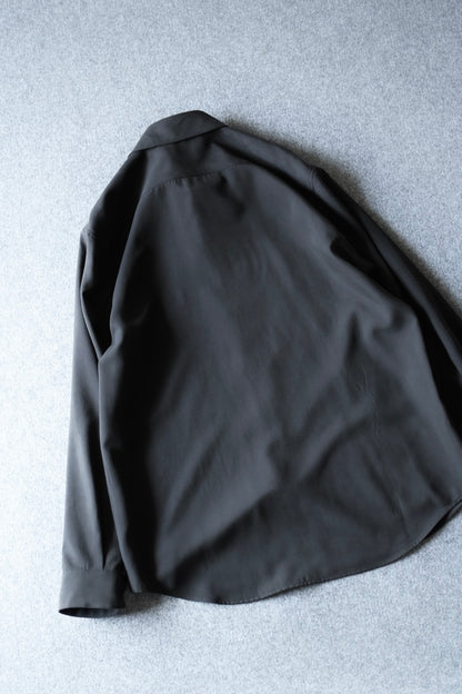 山内 - ビンテージシルクギャバ・スタンダードシャツ