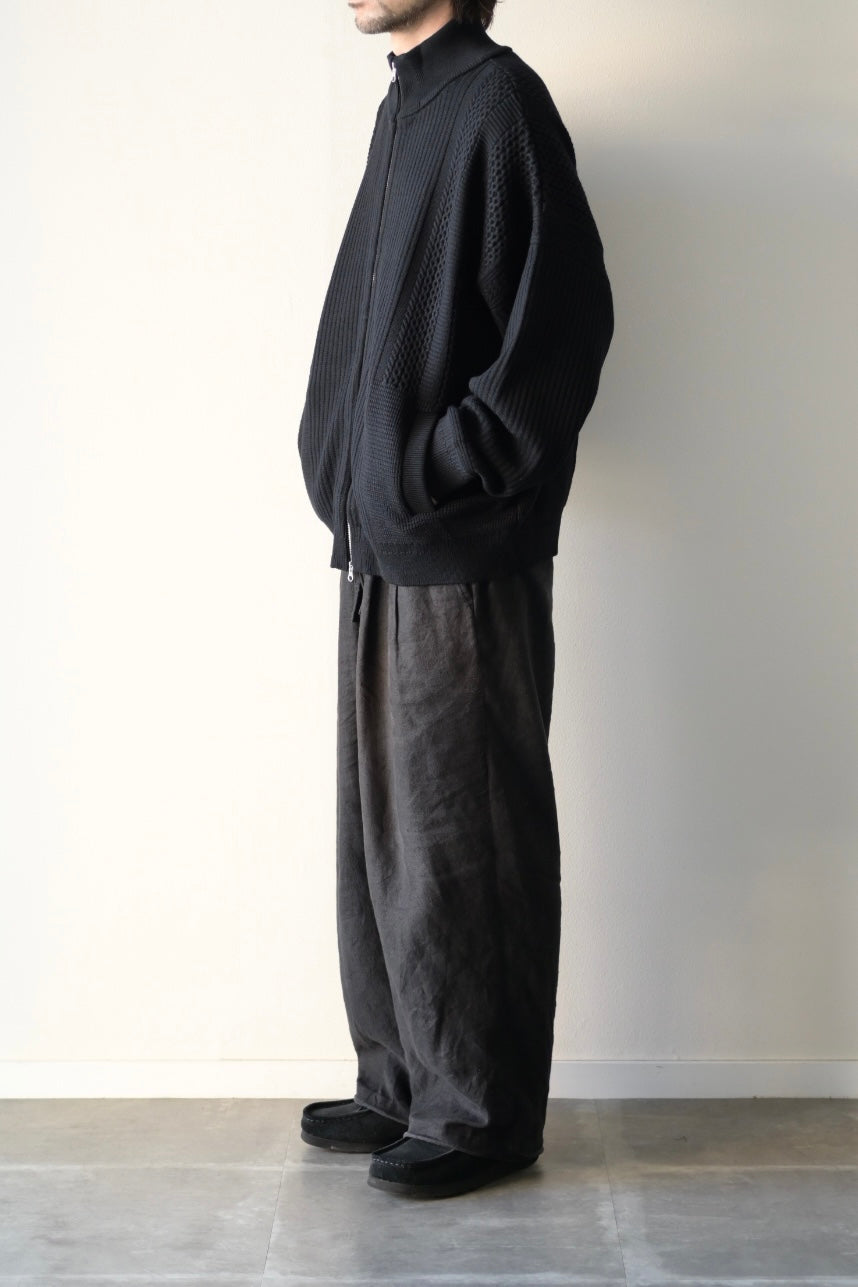 YASHIKI - Akiiro Drivers Knit [BLACK]