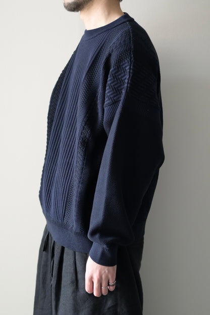 YASHIKI - Yukishiro Knit [DARK NAVY]