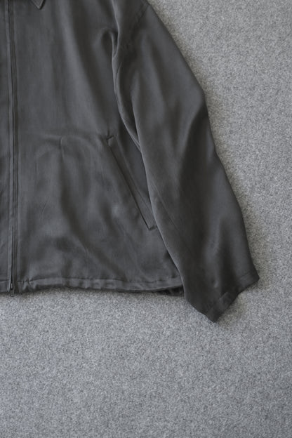 Blanc YM - Cupro Drizzer JKT