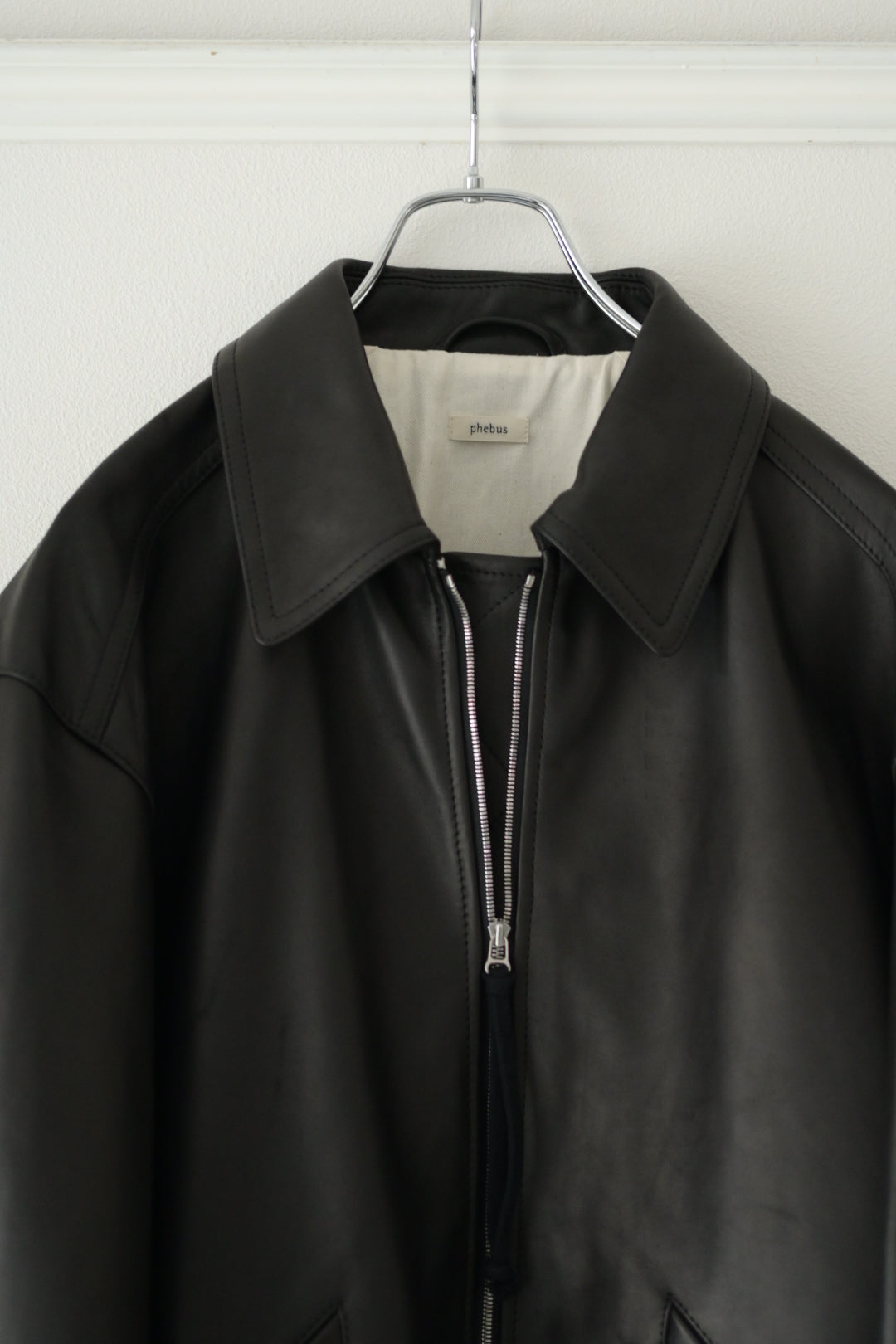 phebus - Sheep Leather Flight Jacket