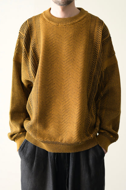 YASHIKI - Yunagi Knit [MUSTARD]