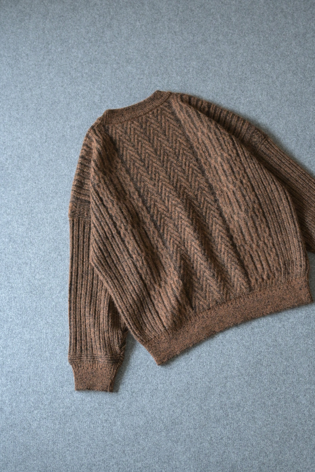 YASHIKI - Sekkei mohair Knit [ORANGE] – turf