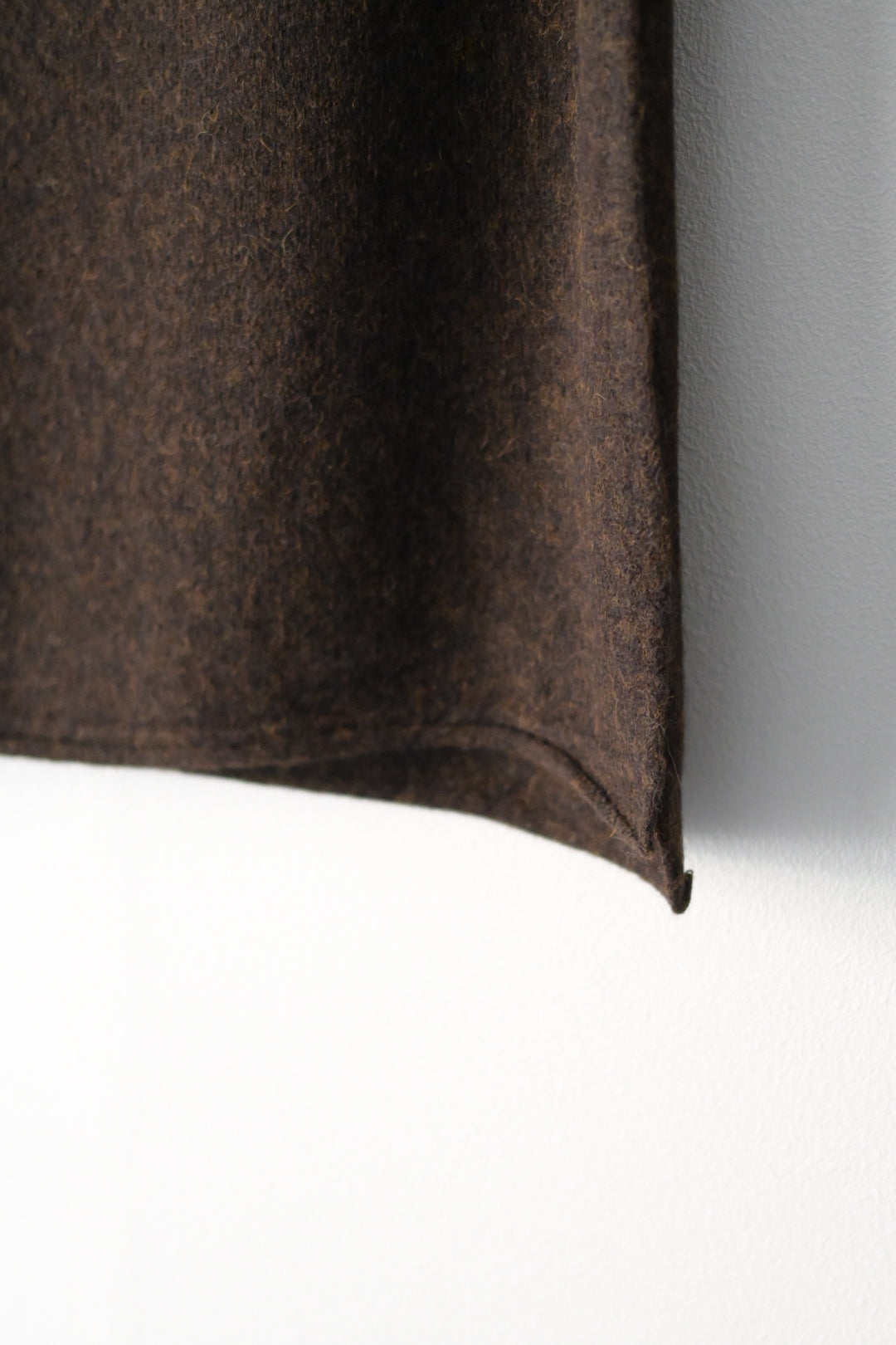 Blanc YM - Baby Alpaca Muffler [DEEP BROWN]