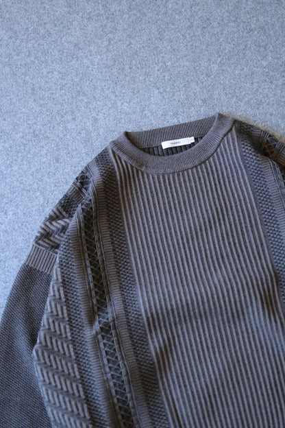 YASHIKI - Yukishiro Knit [GREIGE]