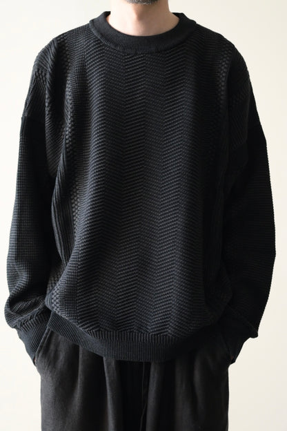 YASHIKI - Yunagi Knit [BLACK]
