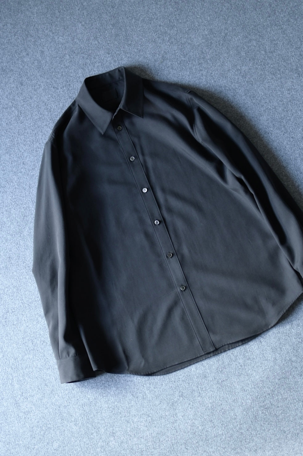 山内 - ビンテージシルクギャバ・スタンダードシャツ
