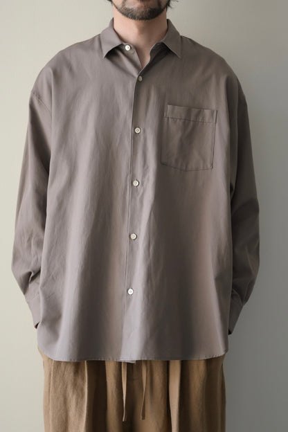 Blanc YM (ブランワイエム) - Soft Oxford Wide Shirts