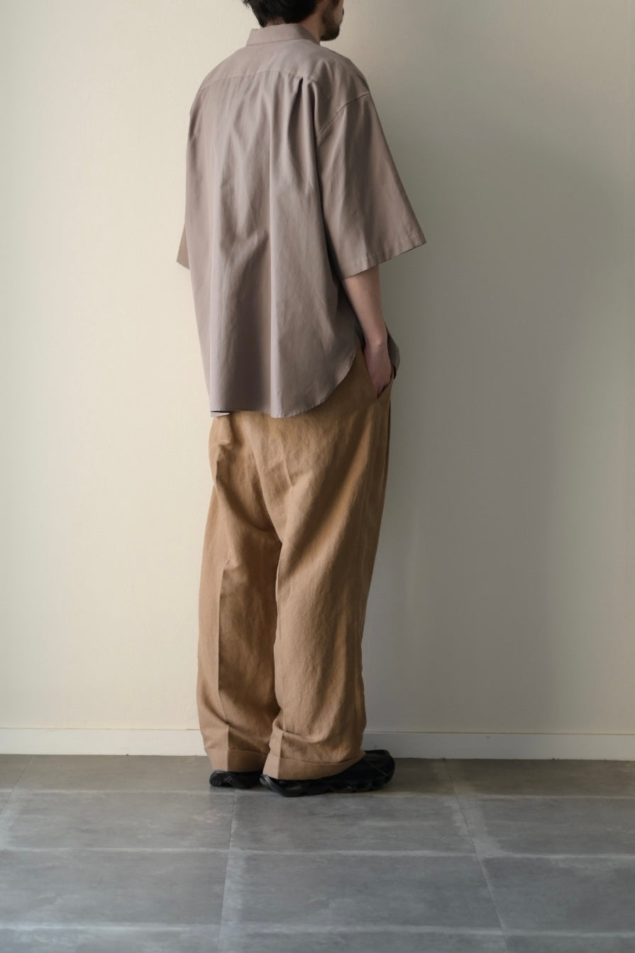 Blanc YM (ブランワイエム) - Soft Oxford Half Shirts