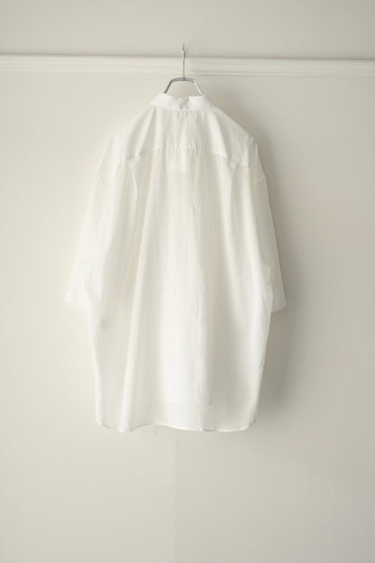 Blanc YM (ブランワイエム) - Supima Cotton Half Shirts [White]