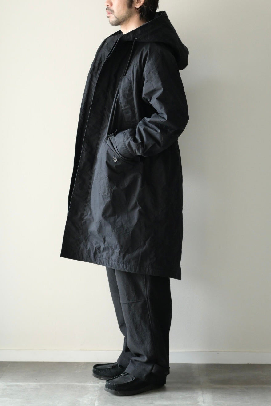 Yamauchi - Shield Cotton Cloth, 3way, Docking Military Coat