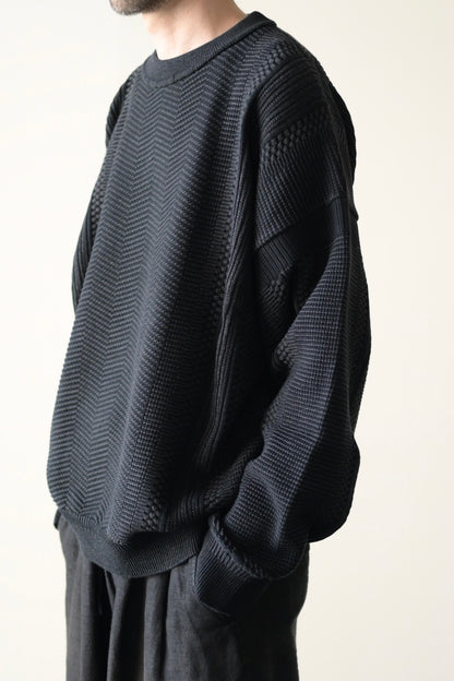YASHIKI - Yunagi Knit [BLACK]