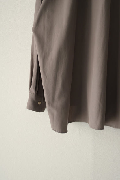 Blanc YM (ブランワイエム) - Soft Oxford Wide Shirts