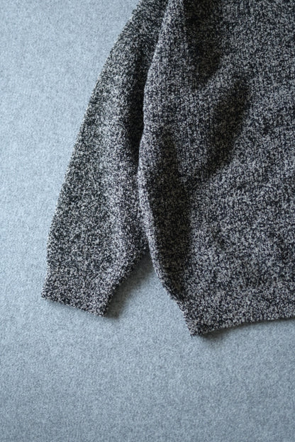 YASHIKI - Shusetsu Boucle Knit [MIX-GRAY]